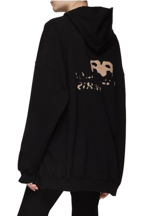 背面 - 点击放大 - BALENCIAGA - LOGO 纯棉连帽卫衣
