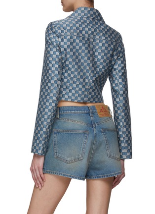 背面 - 点击放大 - MISBHV - MONOGRAM 印花短款牛仔夹克