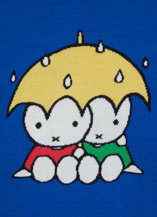  - CHINTI & PARKER - MIFFY 卡通提花短袖纯棉针织衫