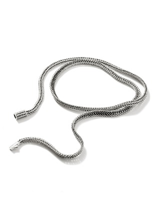 细节 - 点击放大 - JOHN HARDY - ‘KAMI CLASSIC CHAIN’ STERLING SILVER TRIPLE WRAP BRACELET