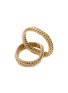 细节 - 点击放大 - JOHN HARDY - ‘Classic Chain’ Kami 14K Gold Crossed Chain Ring