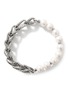 首图 - 点击放大 - JOHN HARDY - ‘CLASSIC CHAIN’ ASLI PEARL STERLING SILVER CHAIN LINK BRACELET