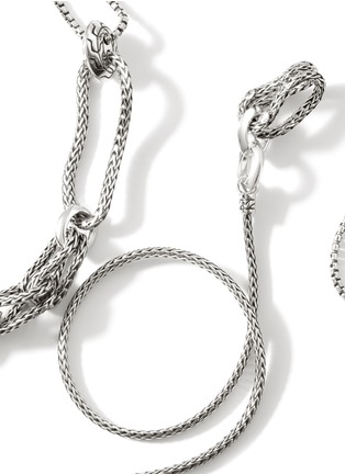 细节 - 点击放大 - JOHN HARDY - ‘ASLI CLASSIC CHAIN’ STERLING SILVER SAUTOIR NECKLACE
