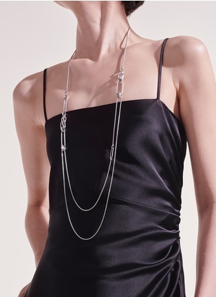 细节 - 点击放大 - JOHN HARDY - ‘ASLI CLASSIC CHAIN’ STERLING SILVER SAUTOIR NECKLACE