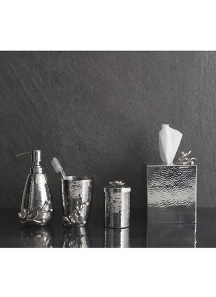 细节 –点击放大 - MICHAEL ARAM - WHITE ORCHID 白兰花造型金属纸巾盒
