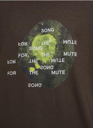  - SONG FOR THE MUTE - 印花圆领 T 恤