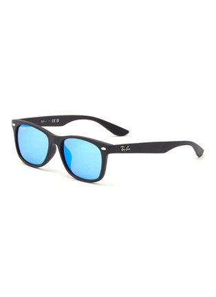 首图 - 点击放大 - RAY-BAN - ‘Junior New Wayfarer’ Acetate Frame Blue Lens Kids Square Sunglasses