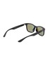 模特儿示范图 - 点击放大 - RAY-BAN - ‘Junior New Wayfarer’ Acetate Frame Blue Lens Kids Square Sunglasses