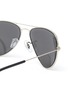 细节 - 点击放大 - RAY-BAN - ‘Junior Aviator’ Metal Frame Grey Lens Kids Aviator Sunglasses
