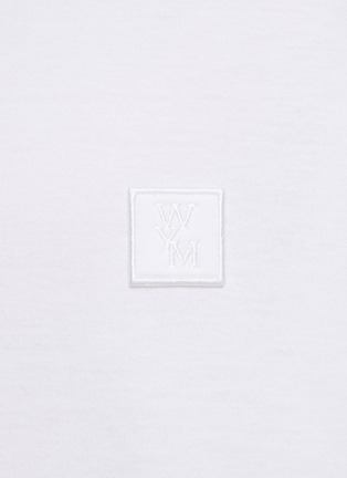  - WOOYOUNGMI - LOGO 徽标纯棉短袖 T 恤
