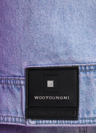  - WOOYOUNGMI - 水洗双色牛仔夹克
