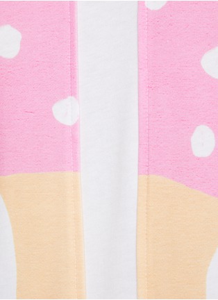  - COMME DES GARÇONS SHIRT - 纯棉拼接蘑菇印花 T 恤