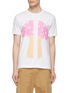 首图 - 点击放大 - COMME DES GARÇONS SHIRT - 纯棉拼接蘑菇印花 T 恤