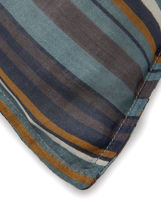 细节 –点击放大 - SOCIETY LIMONTA - NAP LINEN 条纹枕套 - 两件套