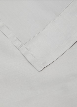 细节 –点击放大 - RIVOLTA CARMIGNANI - LOUNGE 精梳棉床单 — 灰色