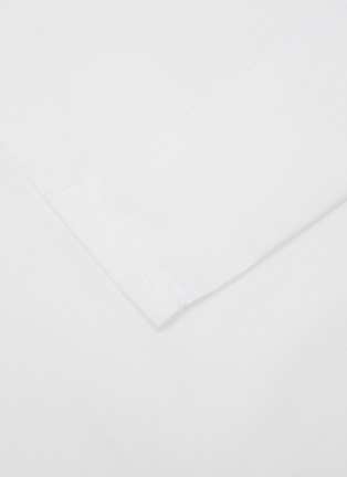 细节 –点击放大 - RIVOLTA CARMIGNANI - LOUNGE 精梳棉床单 — 白色