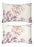 首图 –点击放大 - RIVOLTA CARMIGNANI - CRYSTAL SARTORIAL 花卉图案纯棉枕套两件装 — 米白色调