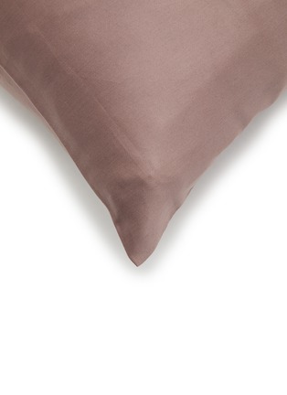 细节 –点击放大 - RIVOLTA CARMIGNANI - 纯棉枕套两件装 — 紫色