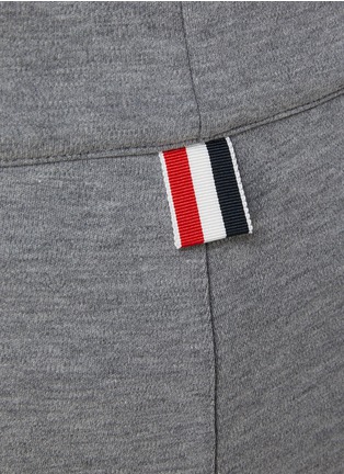  - THOM BROWNE - 混棉束脚运动长裤