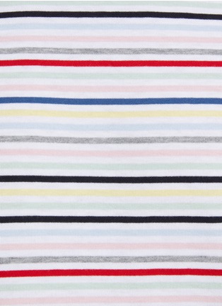  - THOM BROWNE - 多彩条纹纯棉 T 恤
