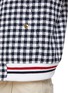  - THOM BROWNE - 罗纹收边格纹棒球夹克