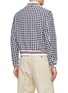 背面 - 点击放大 - THOM BROWNE - 罗纹收边格纹棒球夹克