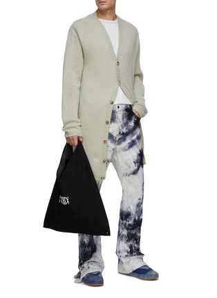 模特儿示范图 - 点击放大 - MAISON MARGIELA - LOGO 气泡印花 T 恤