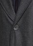  - HERNO - 可拆式衣领轻垫单排扣羊绒夹克