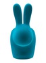 细节 –点击放大 - QEEBOO - RABBIT 兔子造型绒面座椅 — 青绿色