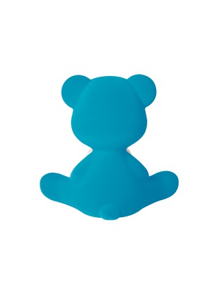 细节 –点击放大 - QEEBOO - TEDDY GIRL 泰迪熊造型绒面台灯 — 浅蓝色