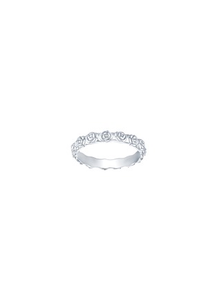 首图 - 点击放大 - CENTAURI LUCY - ARTHUR 玫瑰花造型18K白金戒指