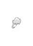 首图 - 点击放大 - YICI ZHAO ART & JEWELS - Ribbons 华彩钻石 18K 白金珍珠戒指