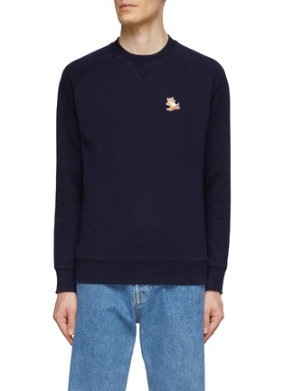 首图 - 点击放大 - MAISON KITSUNÉ - CHILLAX 狐狸拼贴纯棉卫衣