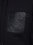  - LOEWE - ANAGRAM LOGO 真皮拼贴纯棉连帽卫衣