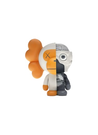 首图 –点击放大 - TOYQUBE - KAWS X BAPE DISSECTED BABY MILO 摆件 — 白色