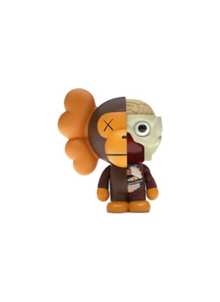 首图 –点击放大 - TOYQUBE - KAWS X BAPE DISSECTED BABY MILO 摆件 — 棕色