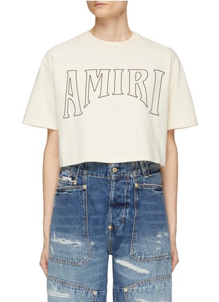 首图 - 点击放大 - AMIRI - 圆领短款T恤