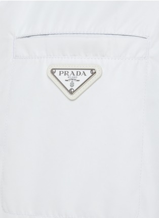  - PRADA - LOGO 口袋饰衬衫式夹克