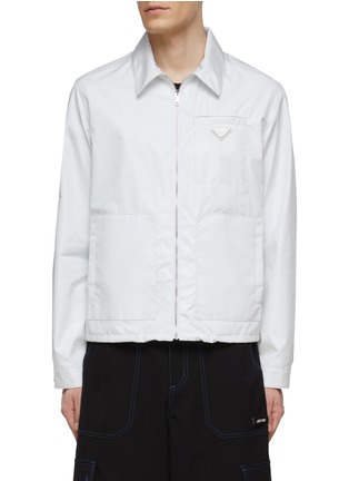 首图 - 点击放大 - PRADA - LOGO 口袋饰衬衫式夹克