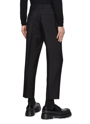 背面 - 点击放大 - PRADA - 直筒羊毛混马海毛西装长裤