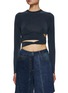 首图 - 点击放大 - JACQUEMUS - CUPRO 绑带长袖上衣