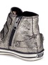 细节 - 点击放大 - 90115 - FANTA幼儿款金属裂纹高筒球鞋
