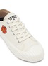 细节 - 点击放大 - KENZO - ‘Kenzoschool’ Boke Embroidery Canvas Low Top Lace Up Sneakers