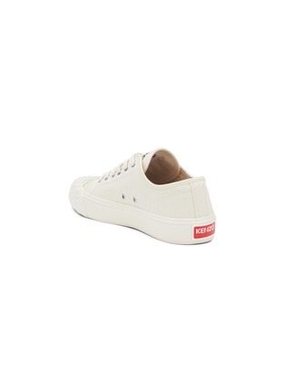  - KENZO - ‘Kenzoschool’ Boke Embroidery Canvas Low Top Lace Up Sneakers