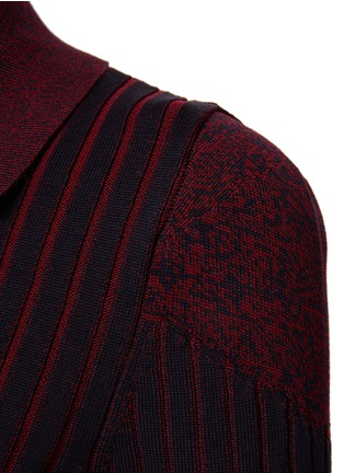 - BOTTEGA VENETA - 半开襟条纹 POLO 衫