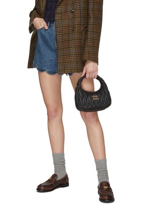 正面 -点击放大 - MIU MIU - WANDER HOBO 皮革单肩包