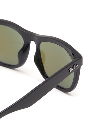 细节 - 点击放大 - RAY-BAN - Reflective Lens Acetate Square Sunglasses