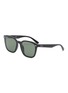 首图 - 点击放大 - RAY-BAN - ACETATE FRAME WAYFARER-ESQUE INJECTED DARK GREEN POLARIZED LENS SUNGLASSES