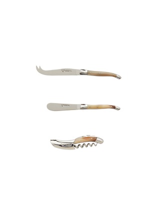 首图 –点击放大 - LAGUIOLE EN AUBRAC - Corkscrew Cheese Knife And Spreader Set