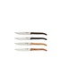 首图 –点击放大 - LAGUIOLE EN AUBRAC - Full handle Steak Knives With Wooden Knife Rests — Set of 4